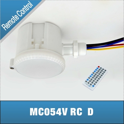 无线遥控器控制独立安装微波感应器调光功能雷达感应MC054 RC D